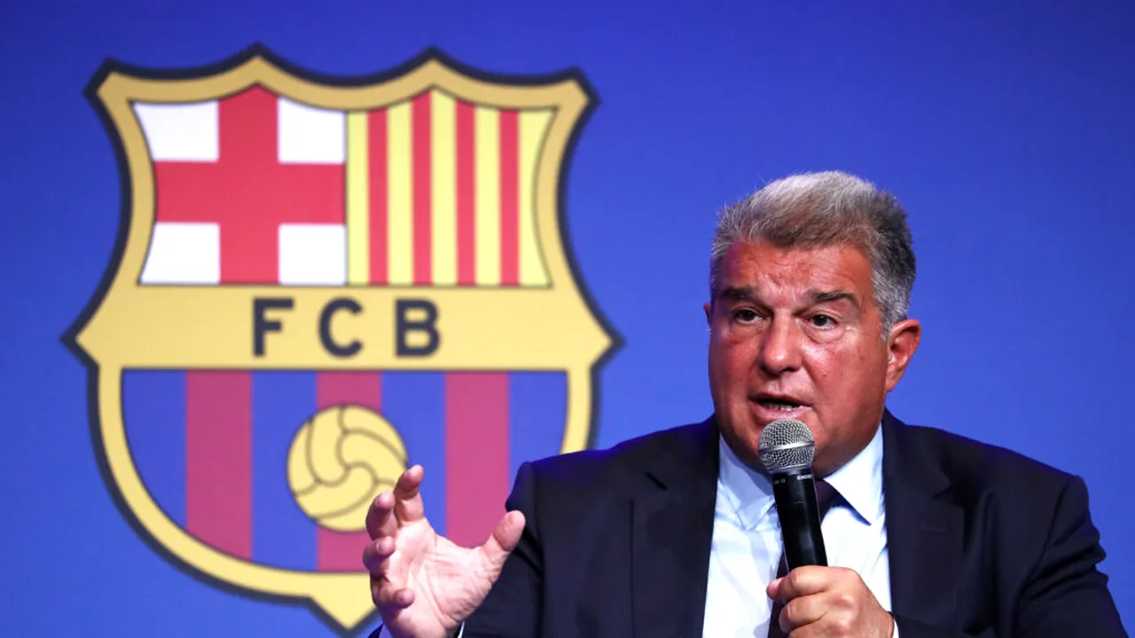 Laporta, președintele FC Barcelona, despre împrumutul lui Ter Stegen: Nu este adio, ci «pe curând»