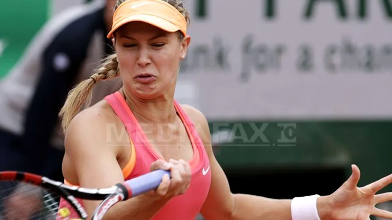 Eugenie Bouchard şi Caroline Wozniacki, eliminate în turul doi la New Haven