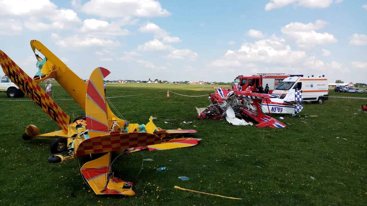Starea pilotului rănit în accidentul aviatic din Suceava s-a agravat. Medic: Prognosticul este extrem de rezervat