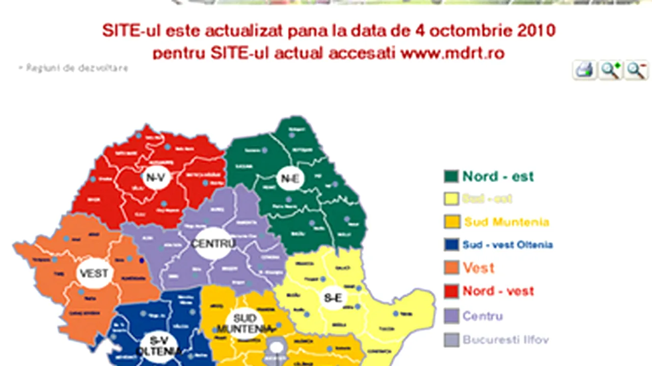 Care sunt salariile, PIB-ul şi productivitatea pe cele 8 regiuni din noua hartă economică a României