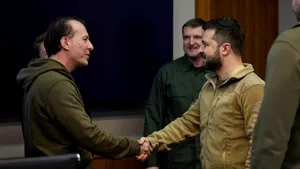 Florin Cîţu s-a întâlnit cu Volodimir Zelenski: O onoare să mă aflu în Ucraina