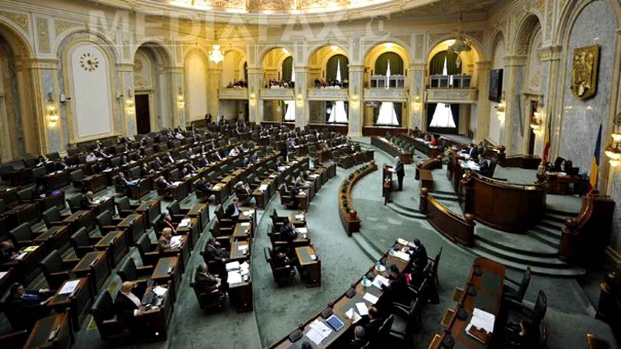 Şedinţa de plen a Senatului, suspendată din lipsă de cvorum