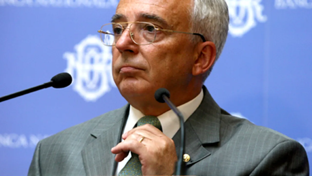 Isărescu: Disfuncţionalităţile de pe piaţa monetară sunt temporare, piaţa le va corecta în timp