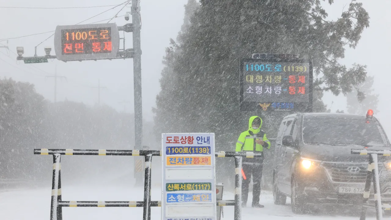 Alertă de frig extrem în Peninsula Coreeană. Temperaturile ar putea să scadă sub -30 grade Celsius