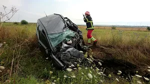 Un militar de la o unitate din Medgidia a murit într-un accident rutier la intrare pe A2