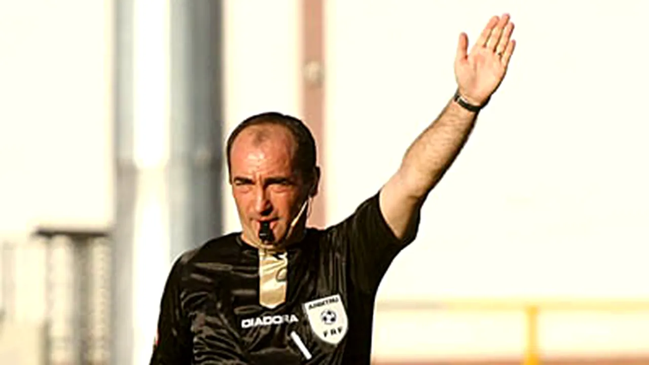 Arbitrul Tiberiu Lajos a fost oprit de la delegări