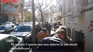 Coadă la ANAF. Românii ies din casă să îşi plătească datoriile la stat, deşi o pot face online
