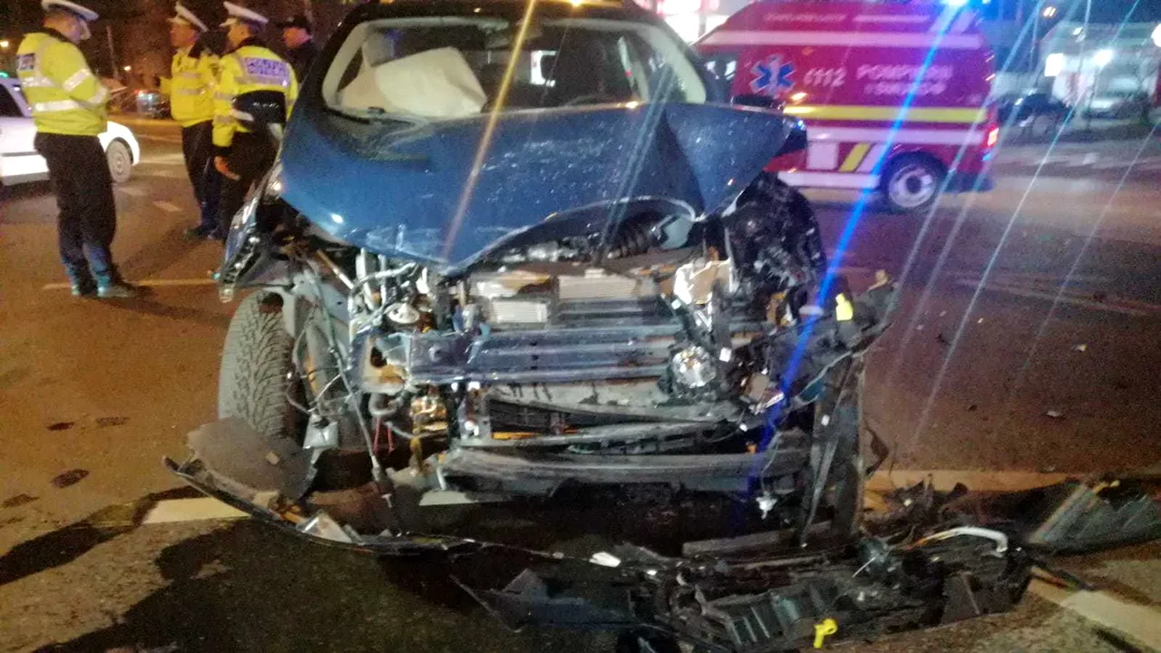 VIDEO | Mihai Chirica a ajuns la spital, în urma unui accident într-o intersecţie din Iaşi