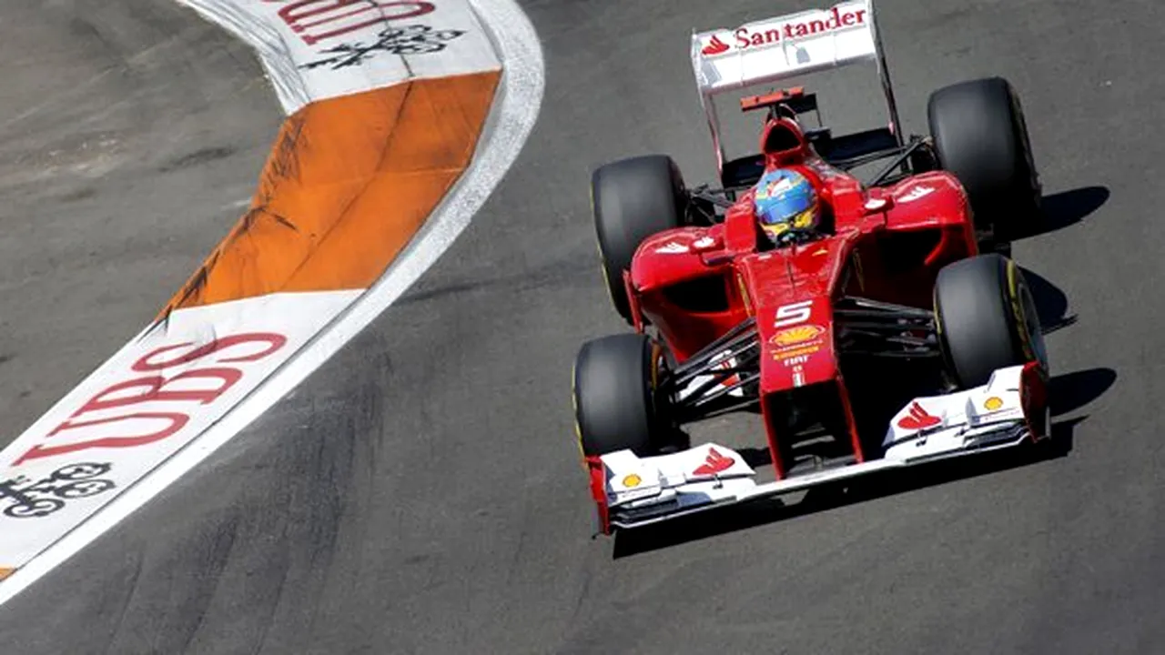 Fernando Alonso a câştigat Marele Premiu de Formula 1 al Europei