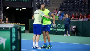 Ne-am umflat muşchii în faţa celor mici. Mergea şi Copil au dus scorul la 3-0 în confruntarea cu Maroc din Cupa Davis