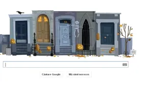 Google sărbătoreşte Halloween. Ce logo a pregătit motorul de căutare