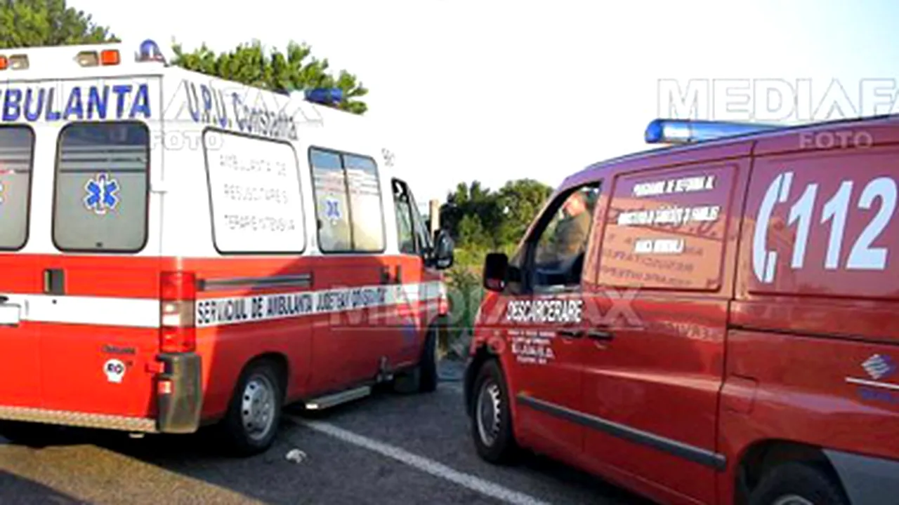 Un mort şi un rănit, într-un accident pe DN2, la ieşirea din Afumaţi