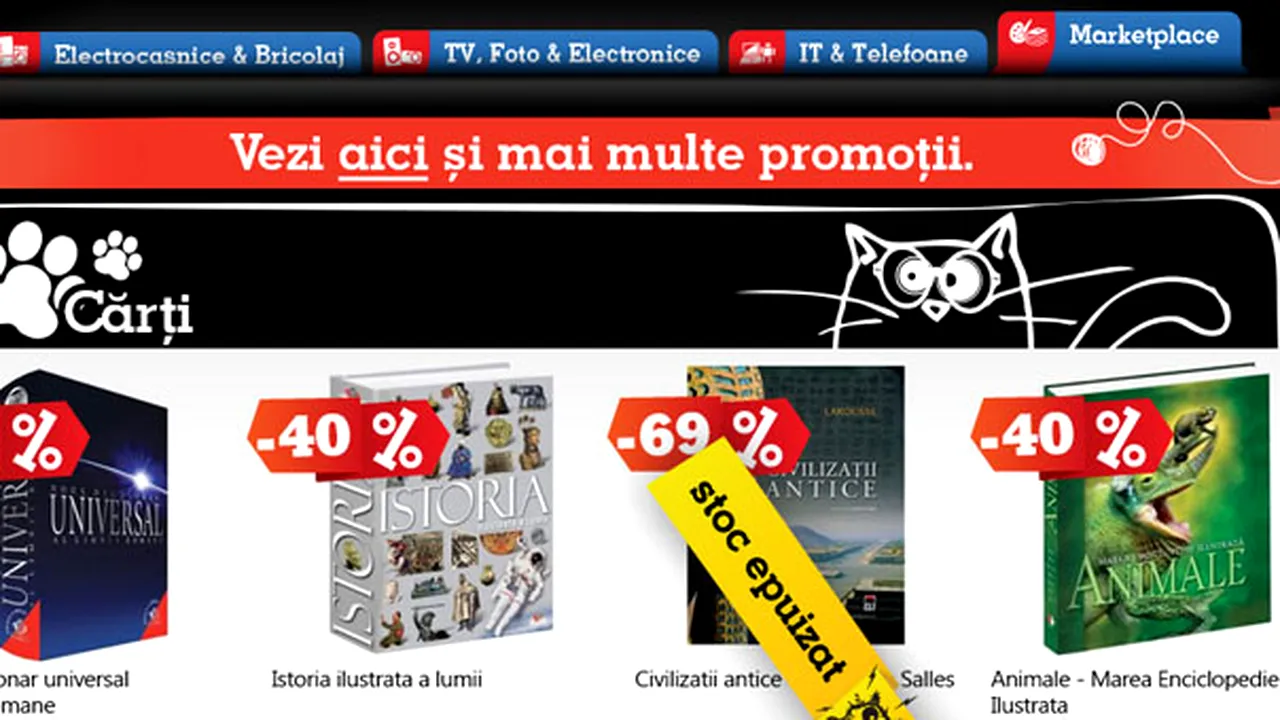 BLACK FRIDAY 2012 la eMAG. De ce nu s-a anunţat ora de începere pentru VINEREA NEAGRĂ