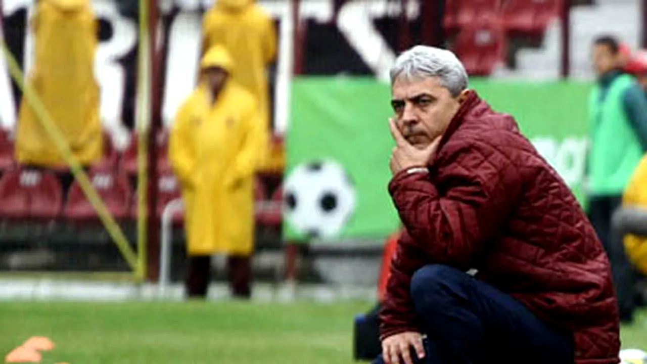 Cârţu regretă revenirea pe banca tehnică a echipei Pandurii