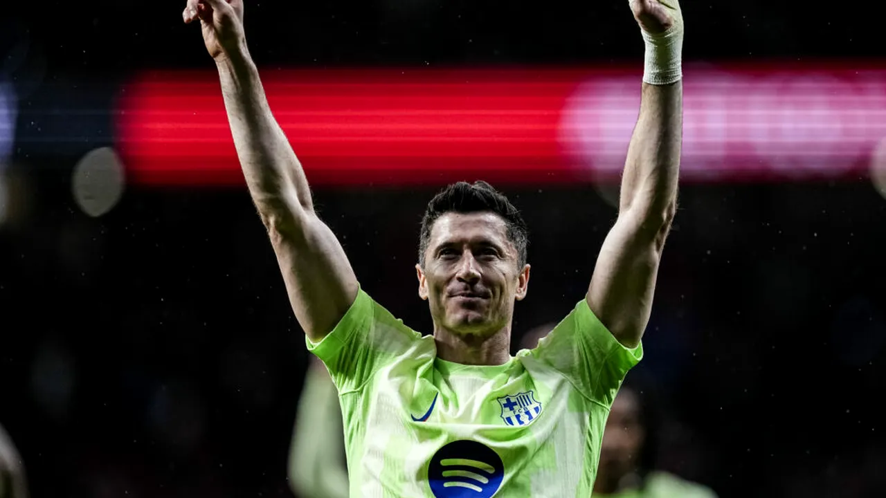 Lewandowski s-a accidentat și ar putea lipsi trei săptămâni