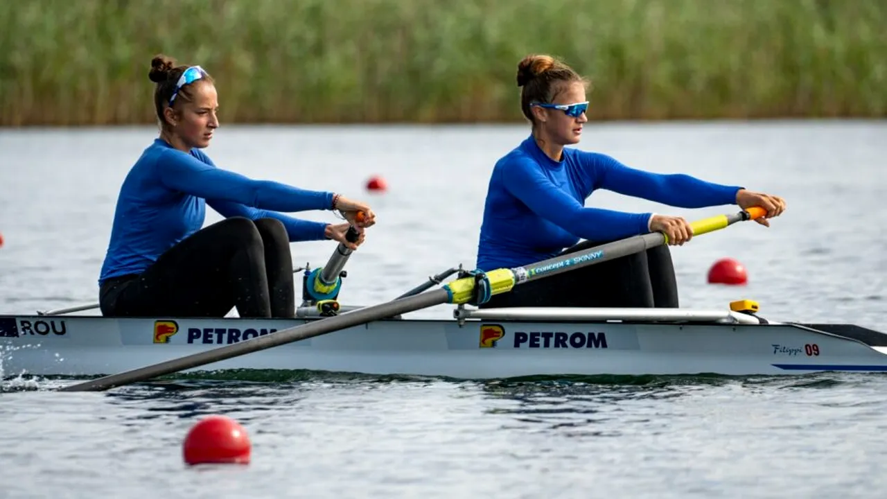 Canotaj. Medalie de aur pentru echipajul feminin de dublu rame la Campionatul Mondial Under 19