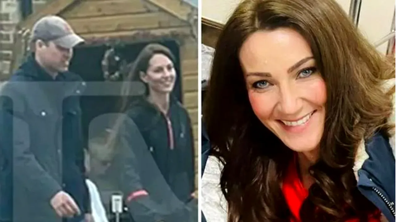 „Sosia” lui Kate Middleton, luată cu asalt pe reţelele de socializare

