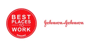 Johnson & Johnson este recunoscută cu certificarea Best Places to Work în România pentru anul 2021