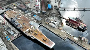 Singurul portavion rusesc rămâne nefuncţional. Reparaţiile se vor finaliza în 2024