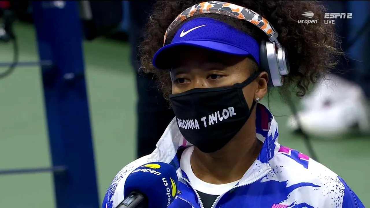 Tenismena-samurai Naomi Osaka a făcut un gest care i-a uimit pe toţi după ce a câştigat US Open. ”Nu pot pierde”