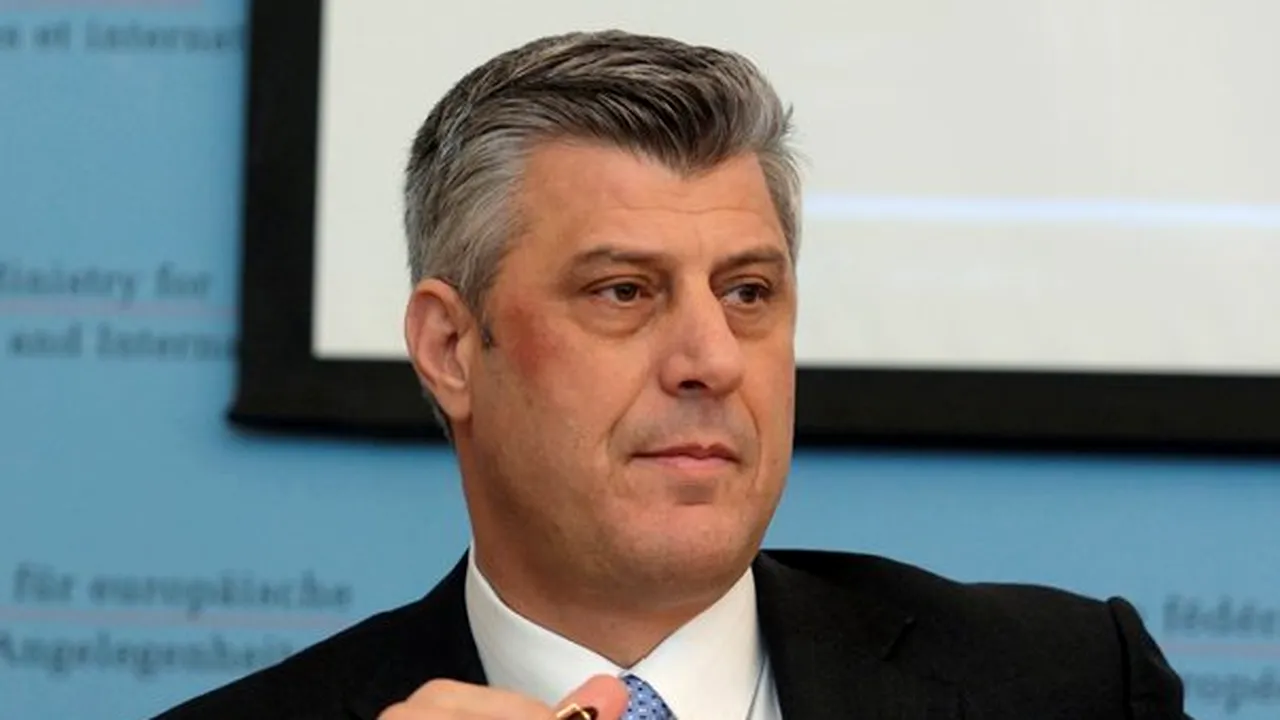 Hashim Thaci, avertizat că va fi arestat dacă va veni la Belgrad