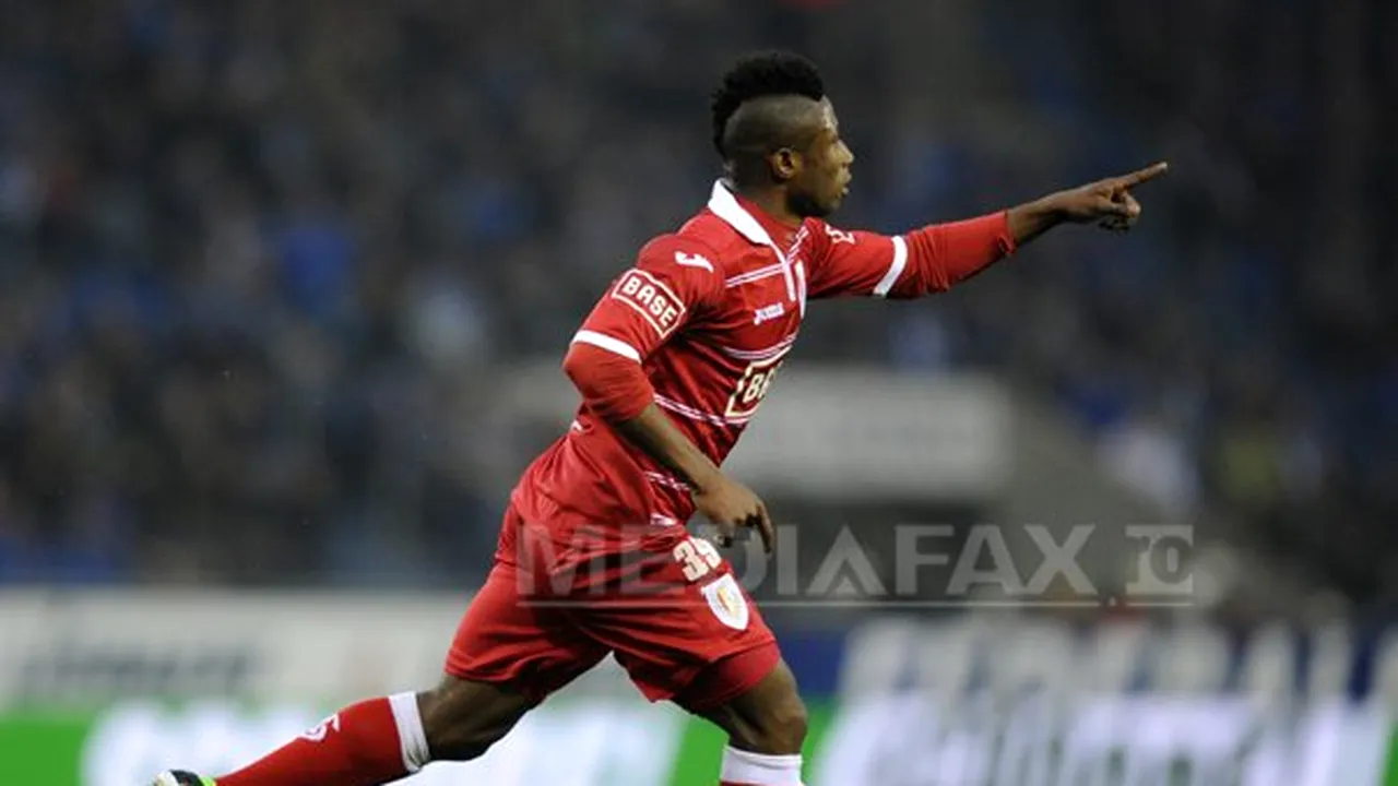 Atacantul nigerian Imoh Ezekiel, noul elev al lui Dan Petrescu la Al-Arabi