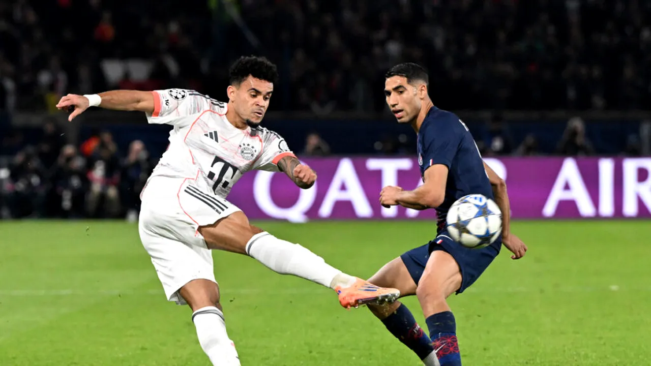 Columbianul Luis Díaz, suspendat 3 meciuri după cartonașul roșu primit cu PSG. Bayern face apel