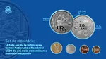 Set de monede cu tema 145 de ani de la înființarea BNR și 20 de ani de la denominare