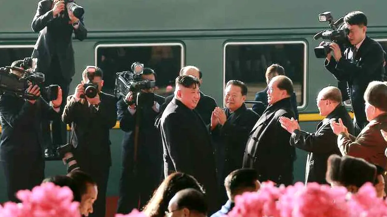 Kim Jong-Un a ajuns cu trenul în Vietnam, pentru summitul dintre Statele Unite şi Coreea de Nord - VIDEO, FOTO