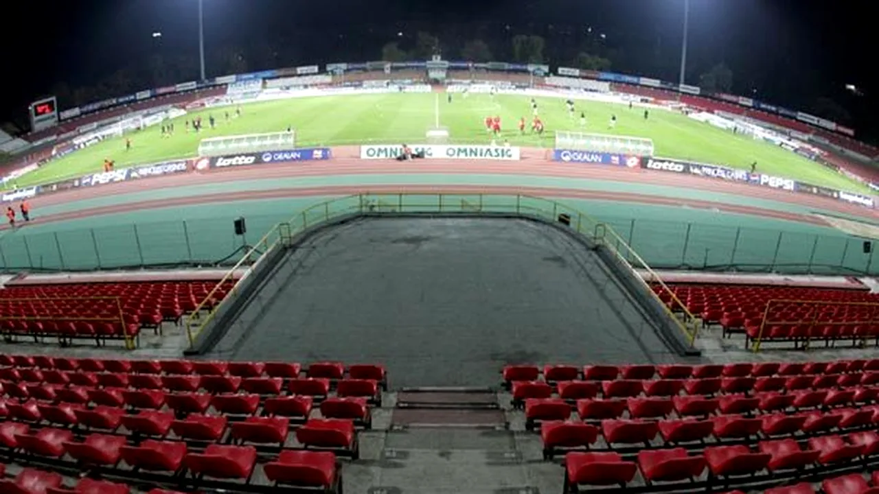 Dinamo, sancţionată cu interzicerea ocupării a 7 sectoare ale stadionului propriu pentru 2 meciuri