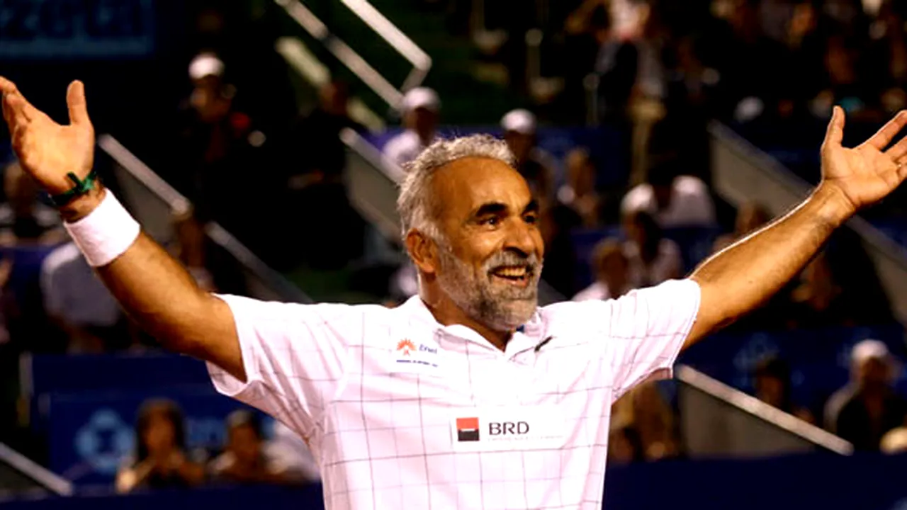 Ilie Năstase şi Mansour inaugurează patru terenuri de tenis la Craiova