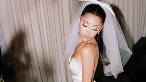 Ariana Grande a publicat fotografii de la nunta cu Dalton Gomez