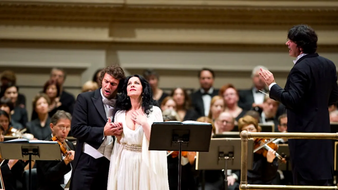 Angela Gheorghiu, invitată de Sting şi Hugh Jackman la spectacole susţinute pe Broadway - FOTO