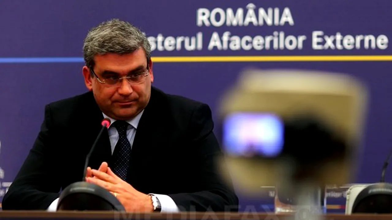 Ministrul Baconschi îşi exprimă solidaritatea cu poporul american, la 10 ani de la atentate