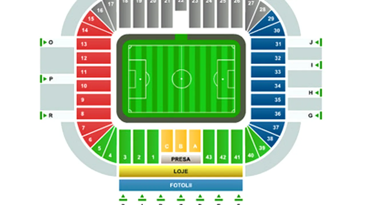 Steaua, primul club din România cu sistem propriu de vânzare a biletelor online