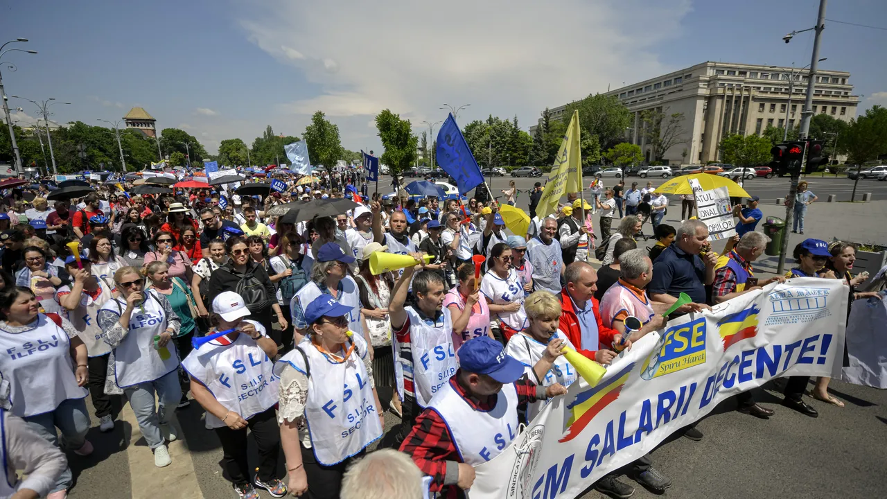 Sindicatele din învăţământ: Nu renunţăm la proteste