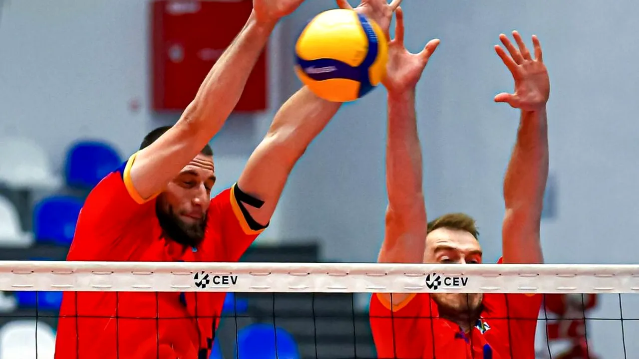 Echipa națională masculină de volei a României, învinsă de Grecia în primul amical de la Atena