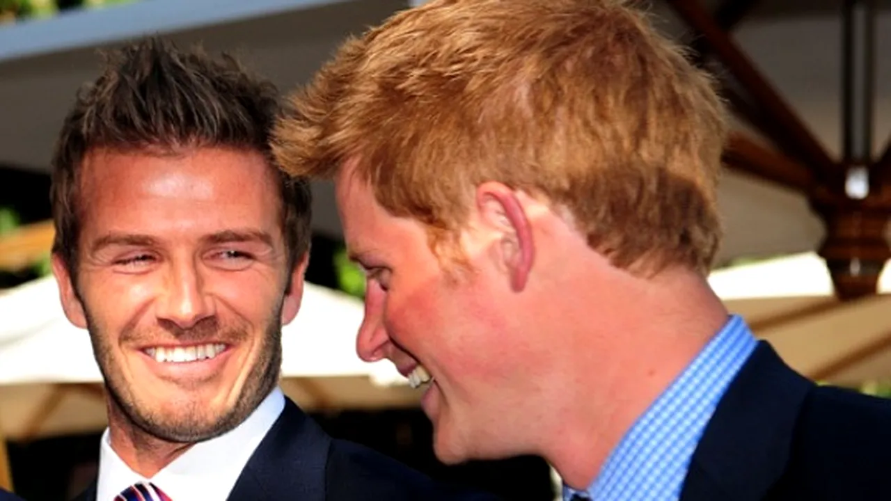 David Beckham s-a distrat cu Prinţul Harry. Cu cine AU PETRECUT cei doi într-un club din Londra