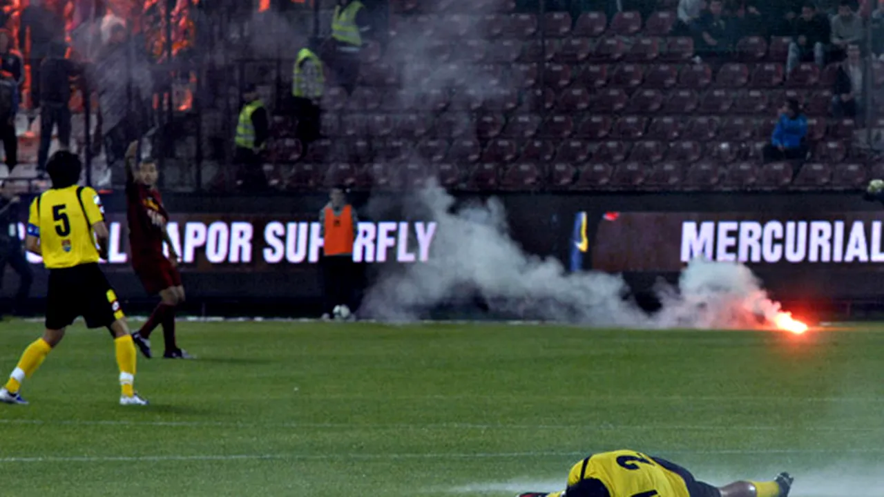 CFR Cluj, amendă de 30.000 de lei pentru incidentul de la meciul cu FC Timişoara