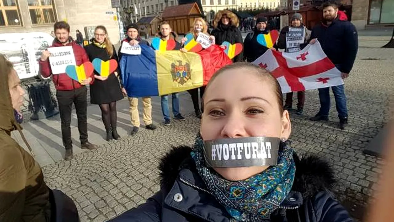 Proteste la Chişinău şi în diaspora pentru repetarea turului al doilea al alegerilor din Republica Moldova - GALERIE FOTO, VIDEO
