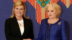 Dăncilă a discutat, luni, cu preşedintele Croaţiei despre Preşedinţia Consiliului UE