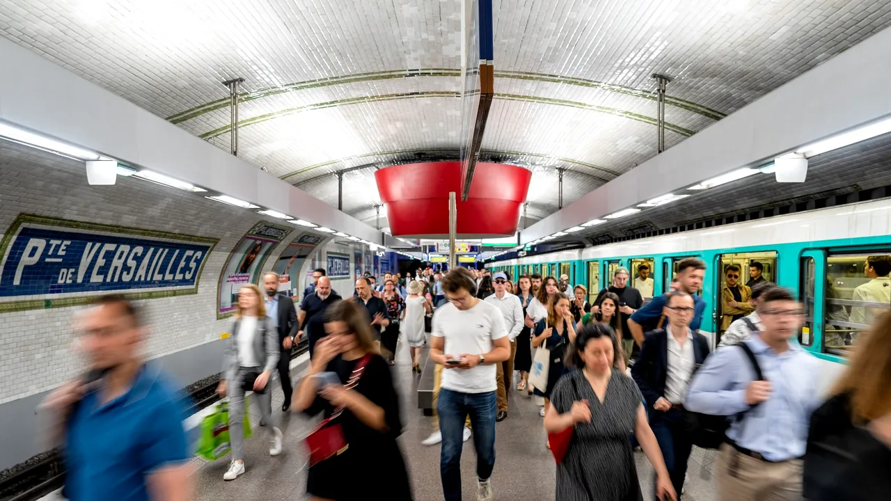 Haosul de la metroul parizian duce la îngrijorări pentru Jocurile Olimpice şi Paralimpice din 2024