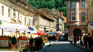Centrul vechi al Braşovului, fără curent electric