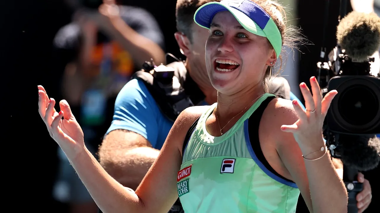 Sofia Kenin, după succesul de la A.O: Visul meu a devenit realitate, e un sentiment incredibil