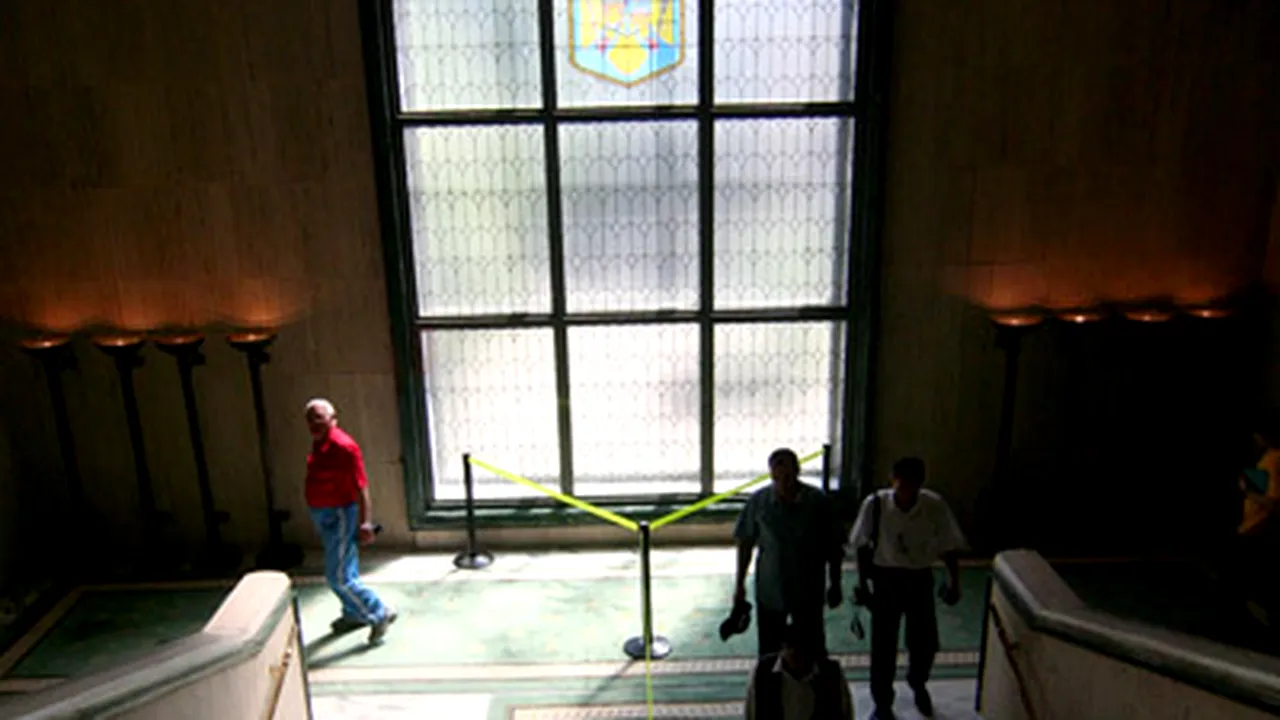 Palatul Victoria face economie la curent