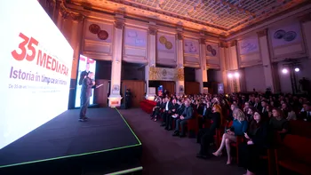 MEDIA GALA MEDIAFAX 35. Din 1991 încoace, am scris istoria în România | Agenția se extinde în diaspora | Burse acordate unor tineri excepționali