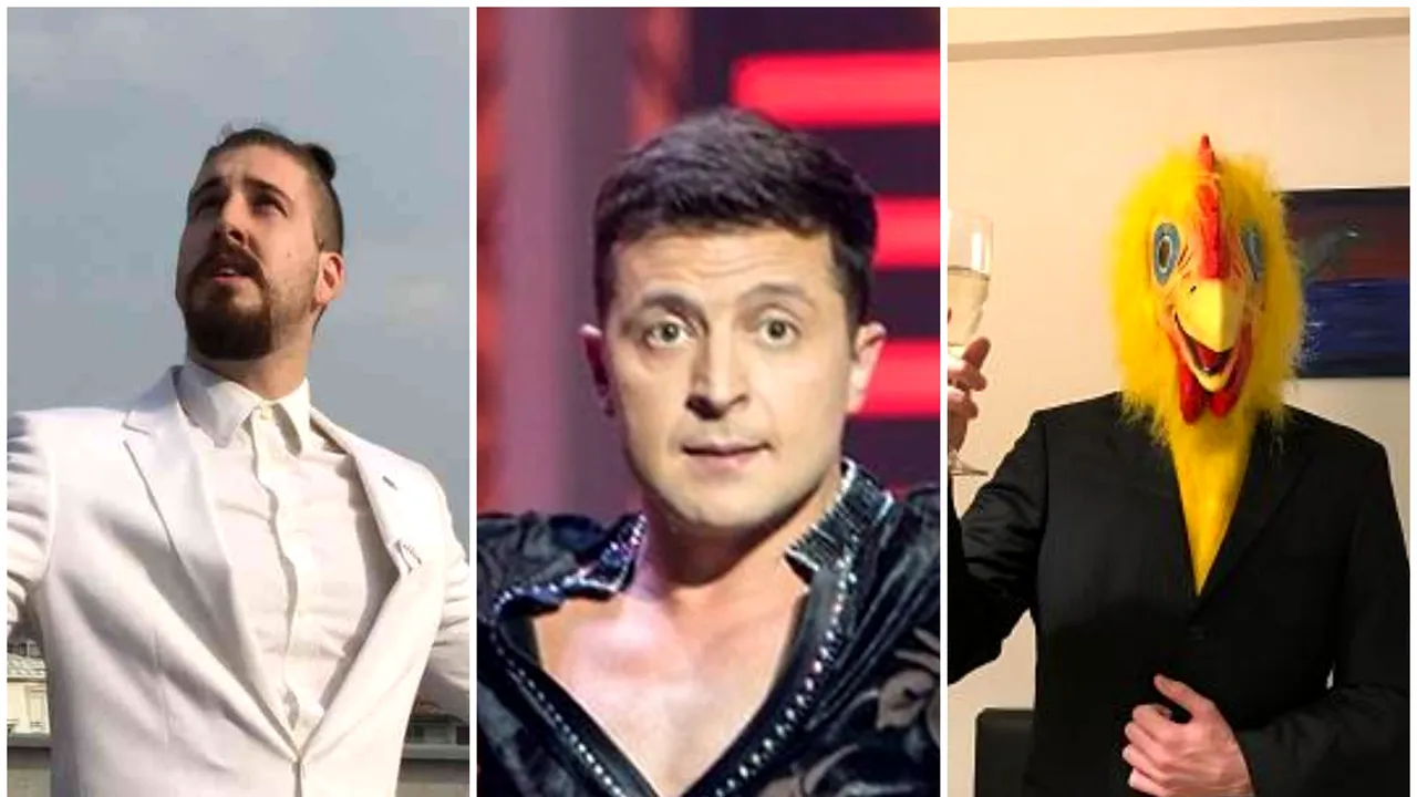 Vladimir Zelenski, comediantul intrat în turul al doilea în alegerile din UCRAINA şi acuzat că ar fi „marioneta” unui oligarh. NU este singurul candidat care şi-a construit „norocul politic” pe umor