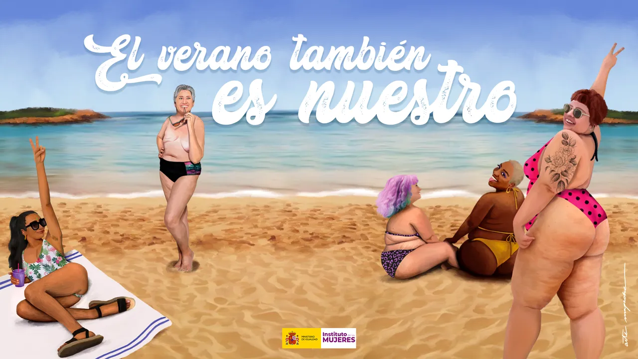 Spania nu ţine cont de vergeturi. Campania inedită prin care îndeamnă  femeile să meargă la plajă