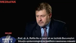 Ediţie Specială „Marius Tucă Show” cu prof.dr. Alexandru Rafila: În Bucureşti cele mai multe cazuri sunt legate de „Pacientul 17” / Laboratoarele veterinare ar putea face teste pentru COVID-19