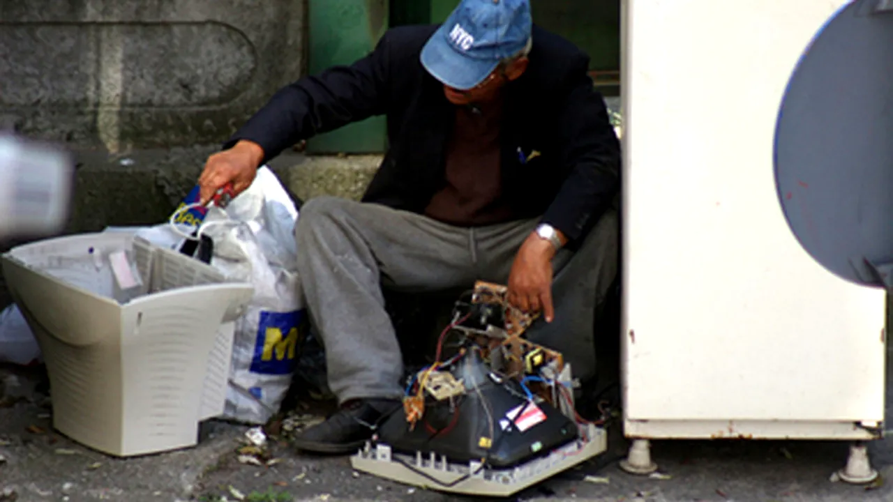 Proiect de lege: Contribuţie de 20 lei/kg la Fondul de mediu pentru deşeurile electrice necolectate 